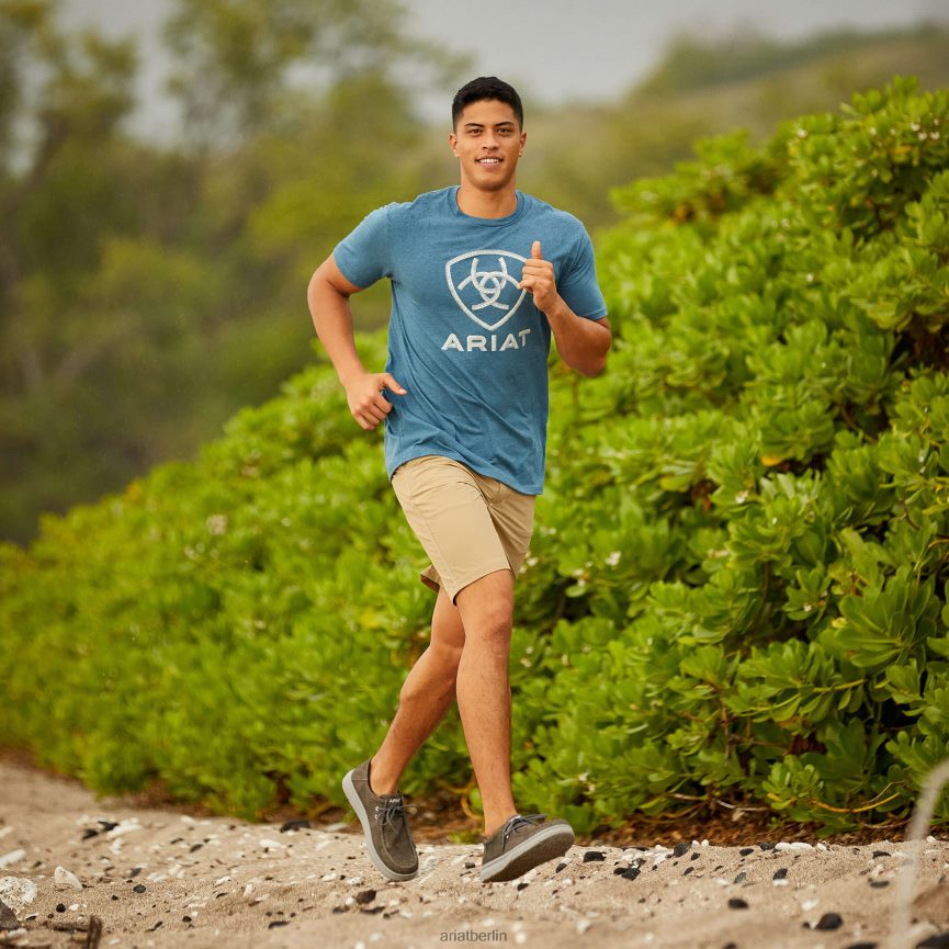 Ariat Hilo 1 Männer P4JJPR422 Leinwand aus tiefem Eschenholz Schuhwerk