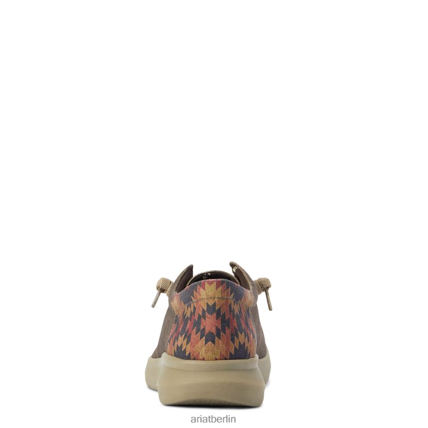 Ariat Hilo 2 Männer P4JJPR454 dunkelbrauner/rostfarbener Südwestdruck Schuhwerk