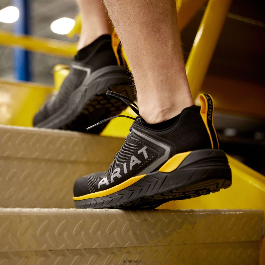 Ariat Outpace SD-Sicherheitsschuh mit zusammengesetzter Zehenpartie Männer P4JJPR275 Holzkohle Schuhwerk