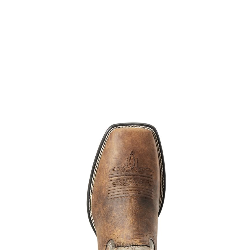 Ariat Amos Westernstiefel Männer P4JJPR117 Sauerampfer-Crunch Schuhwerk