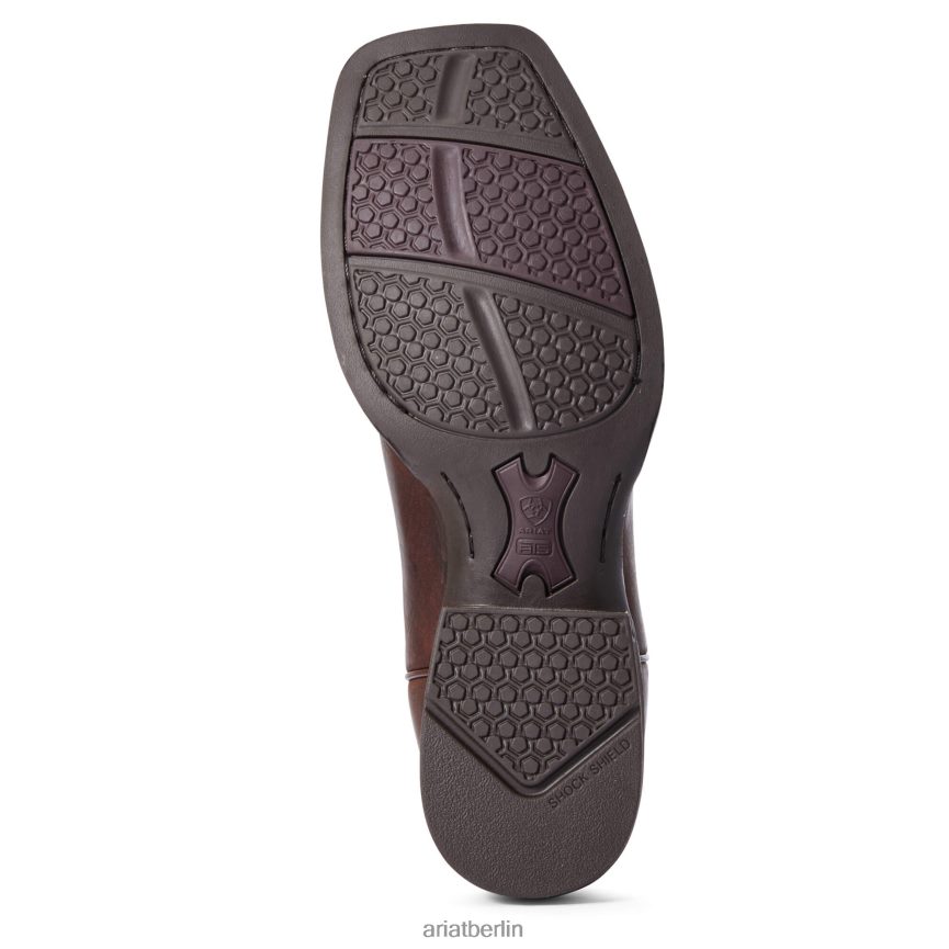 Ariat Amos Westernstiefel Männer P4JJPR193 Gerstenbraun Schuhwerk