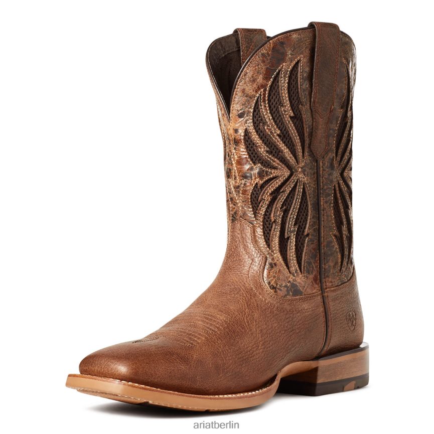 Ariat Arena Record Venttek Westernstiefel Männer P4JJPR52 Toffee Crunch Schuhwerk