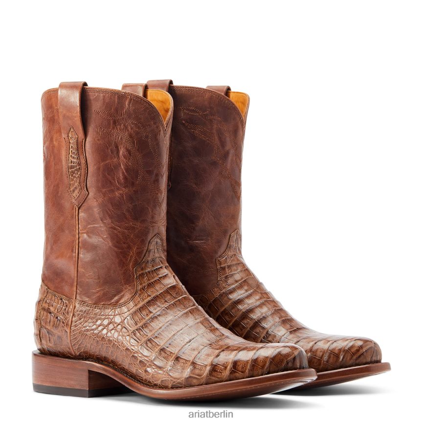 Ariat Bank aus Clanton Männer P4JJPR155 natürlicher Kaimanbauch Schuhwerk