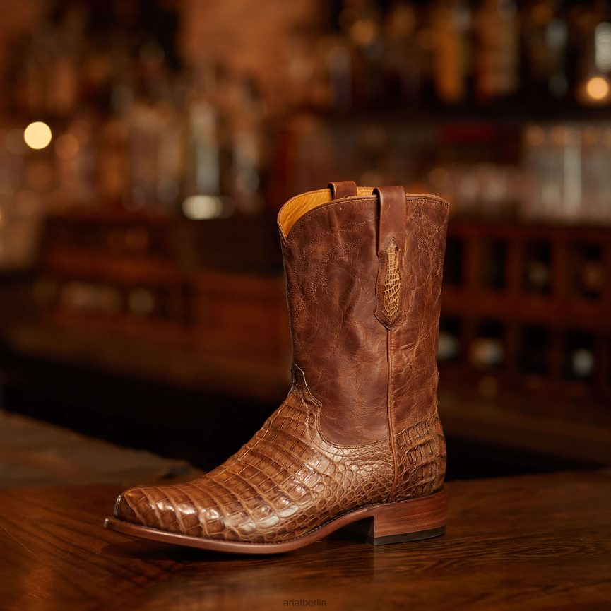 Ariat Bank aus Clanton Männer P4JJPR155 natürlicher Kaimanbauch Schuhwerk