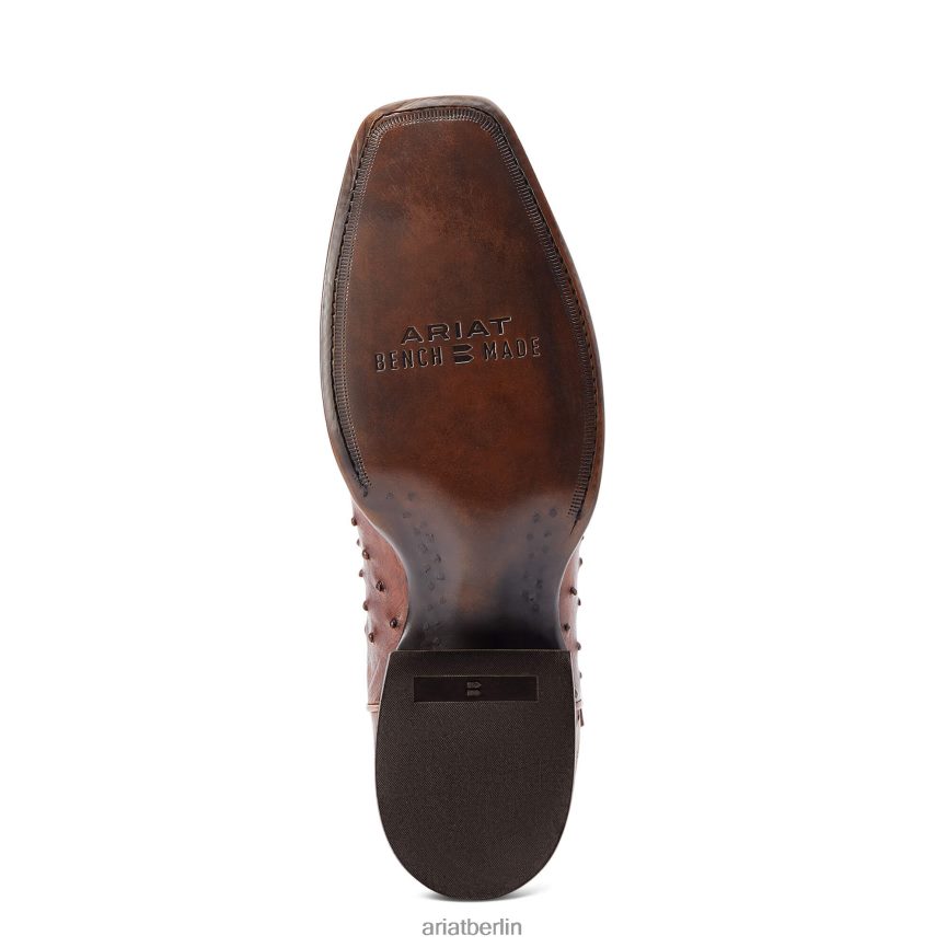 Ariat Bank aus Stilwell Männer P4JJPR189 Bourbon-Vollkiel-Strauß Schuhwerk