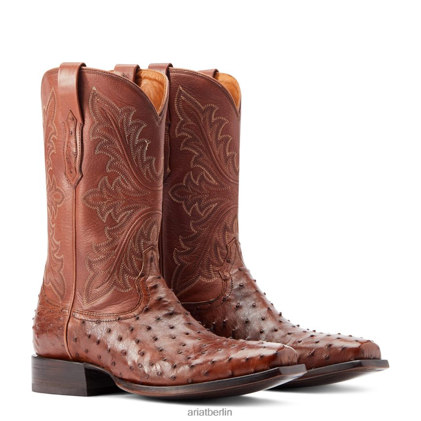 Ariat Bank aus Stilwell Männer P4JJPR189 Bourbon-Vollkiel-Strauß Schuhwerk