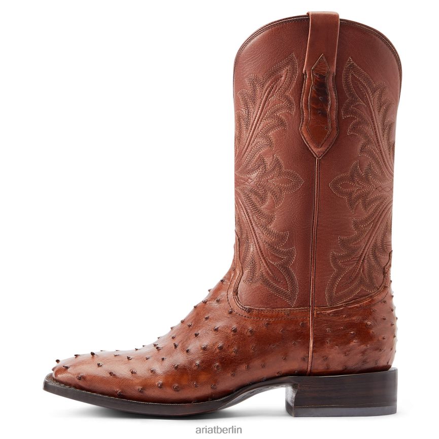 Ariat Bassett Männer P4JJPR162 Bourbon-Vollkiel-Strauß Schuhwerk