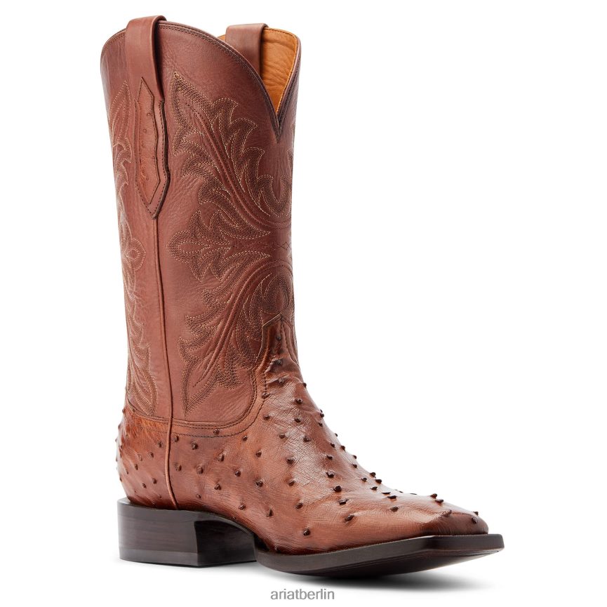 Ariat Bassett Männer P4JJPR162 Bourbon-Vollkiel-Strauß Schuhwerk