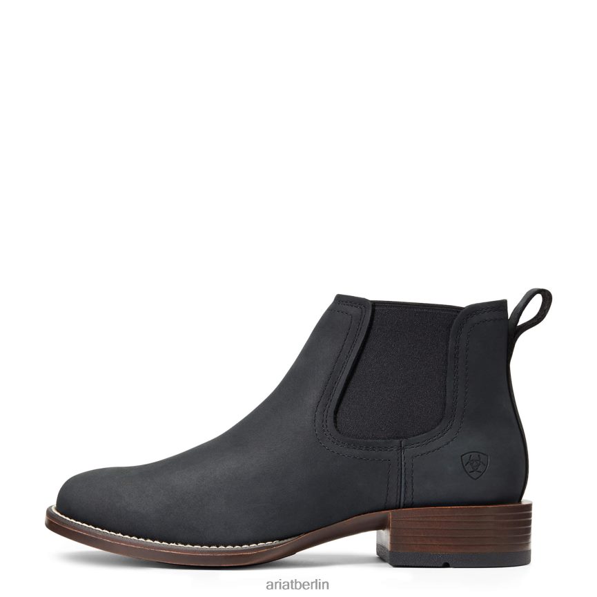 Ariat Booker Ultra Westernstiefel mit runder Spitze Männer P4JJPR147 Höhle schwarz Schuhwerk