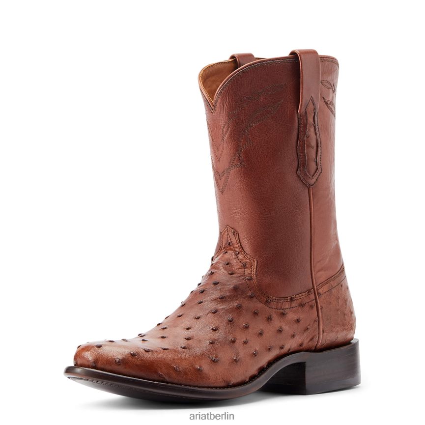 Ariat Clanton Männer P4JJPR101 Bourbon-Vollkiel-Strauß Schuhwerk