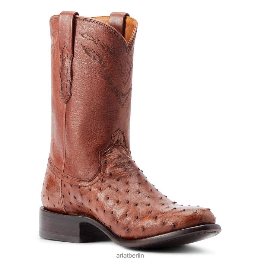 Ariat Clanton Männer P4JJPR101 Bourbon-Vollkiel-Strauß Schuhwerk