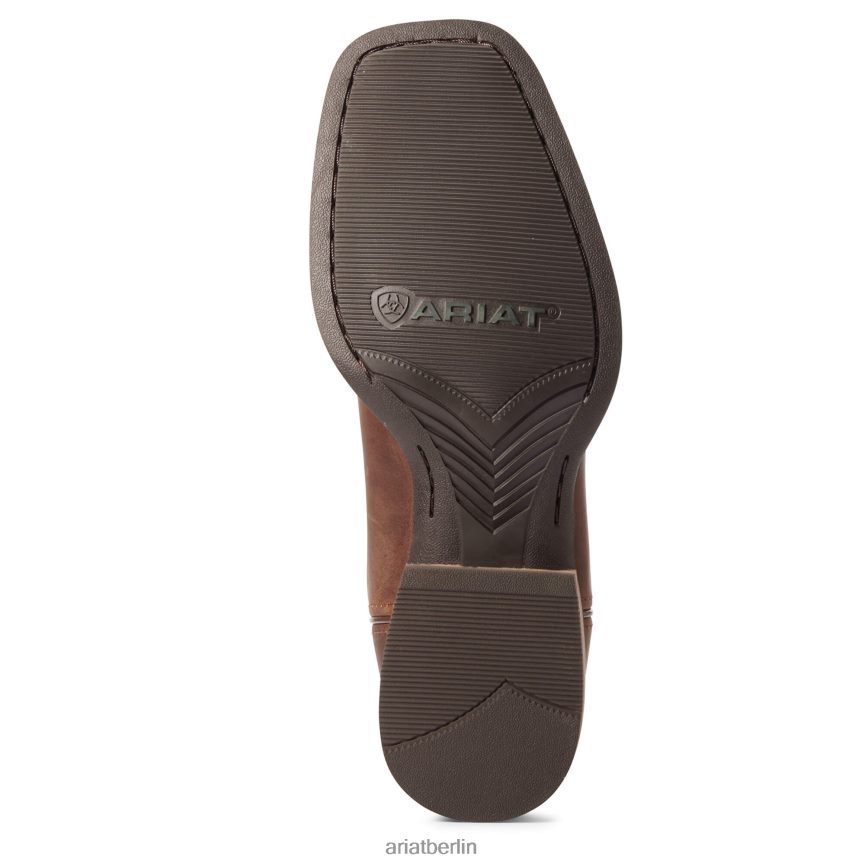 Ariat Everlite Fast Time Westernstiefel Männer P4JJPR202 Distressed-Braun Schuhwerk