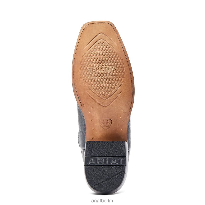 Ariat Futurity Showman Westernstiefel Männer P4JJPR36 schwarzer Elefantendruck Schuhwerk