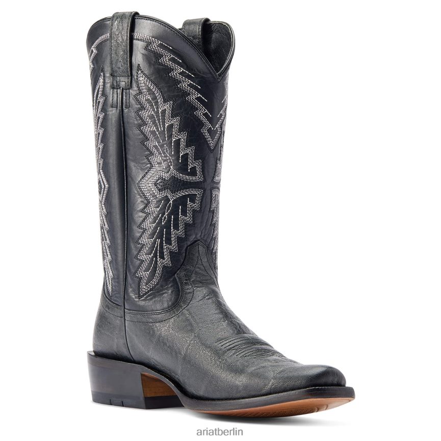 Ariat Futurity Showman Westernstiefel Männer P4JJPR36 schwarzer Elefantendruck Schuhwerk