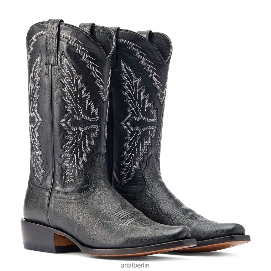 Ariat Futurity Showman Westernstiefel Männer P4JJPR36 schwarzer Elefantendruck Schuhwerk