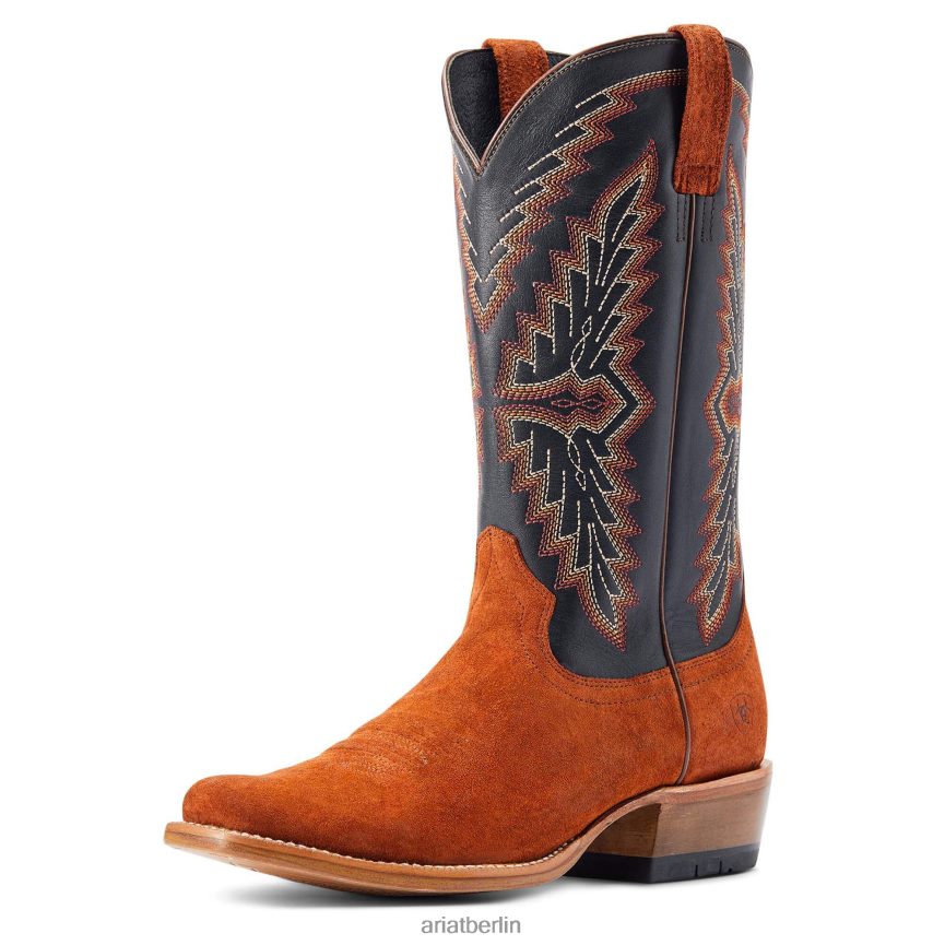 Ariat Futurity Showman Westernstiefel Männer P4JJPR82 Rohmaterial aus dunklem Kupfer Schuhwerk