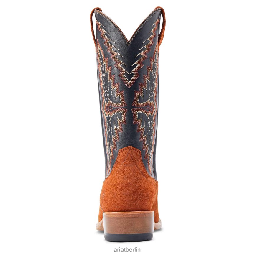 Ariat Futurity Showman Westernstiefel Männer P4JJPR82 Rohmaterial aus dunklem Kupfer Schuhwerk