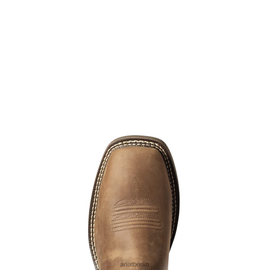 Ariat Hybrider wasserdichter Patriot-Westernstiefel Männer P4JJPR38 Distressed-Braun Schuhwerk