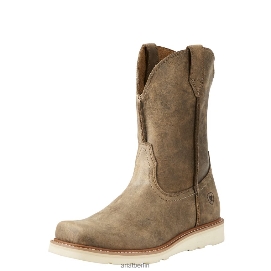 Ariat Rambler Recon Westernstiefel Männer P4JJPR64 braune Bomberjacke Schuhwerk