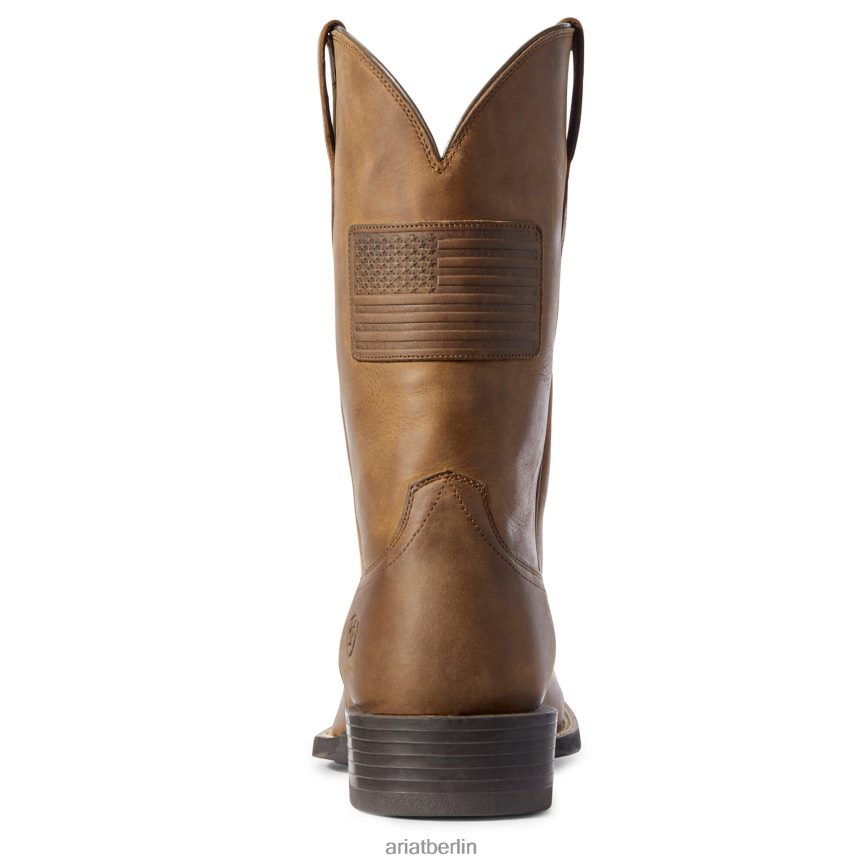 Ariat Sport Patriot II Westernstiefel Männer P4JJPR83 verzweifelte Bräune Schuhwerk