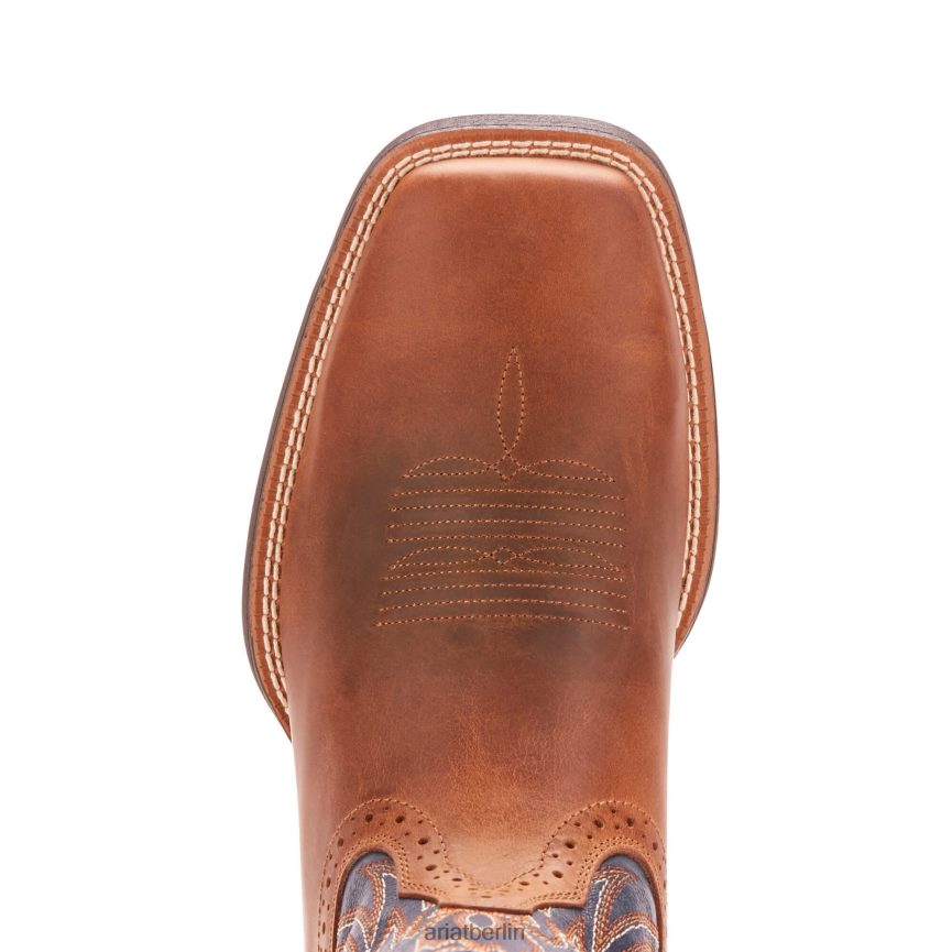 Ariat Sport Sidebet Westernstiefel Männer P4JJPR181 Distressed-Braun Schuhwerk