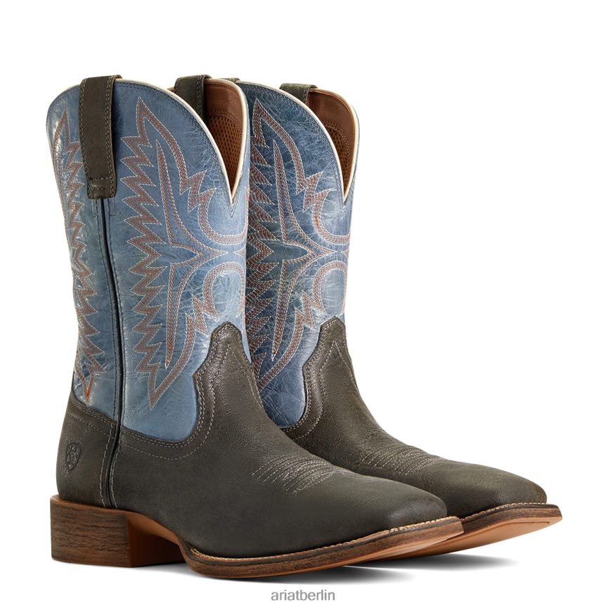 Ariat Sport Smokewagon Westernstiefel Männer P4JJPR131 grassierende Holzkohle Schuhwerk