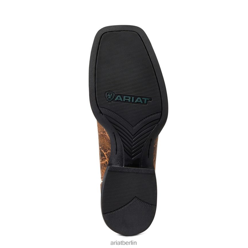 Ariat Sport Smokewagon Westernstiefel Männer P4JJPR45 Grizzly-Elefanten-Druck Schuhwerk