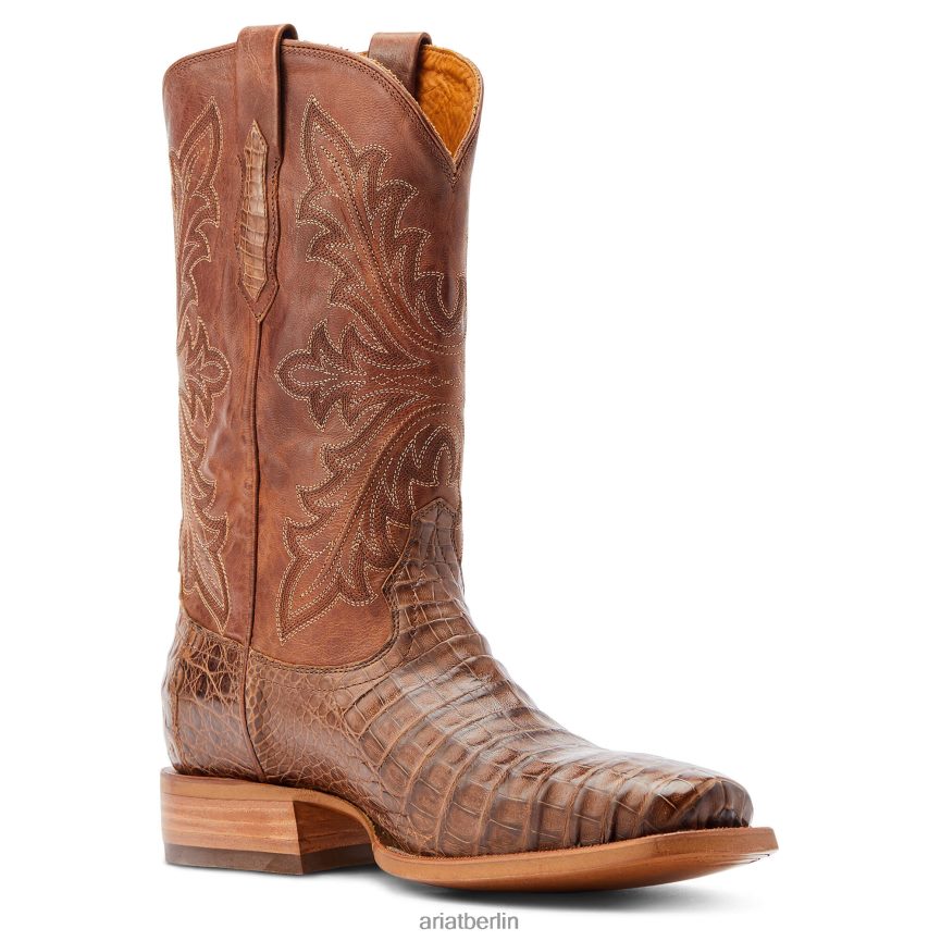 Ariat Stilwell Männer P4JJPR141 natürlicher Kaimanbauch Schuhwerk