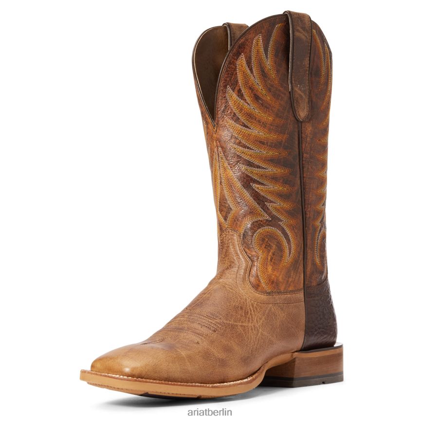 Ariat Toledo Westernstiefel Männer P4JJPR100 natürlicher Crunch Schuhwerk