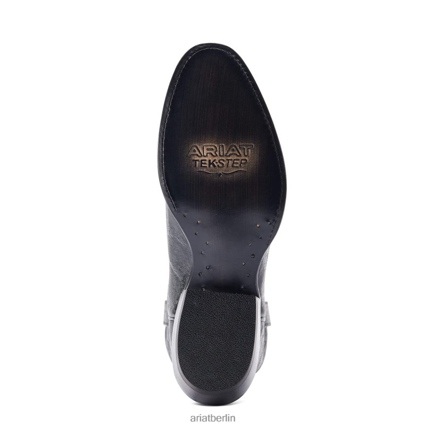 Ariat Westernstiefel finanzieren Männer P4JJPR186 schwarzer Elefantendruck Schuhwerk