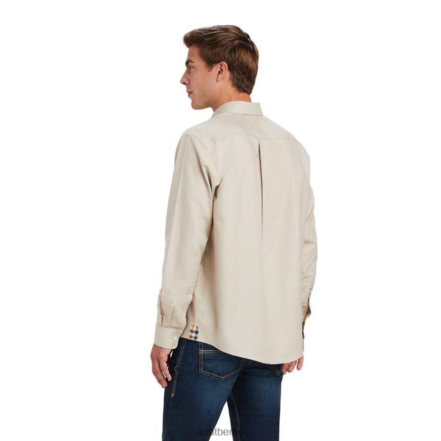 Ariat Clement-Shirt Männer P4JJPR1335 Haferflockenheide Spitzen