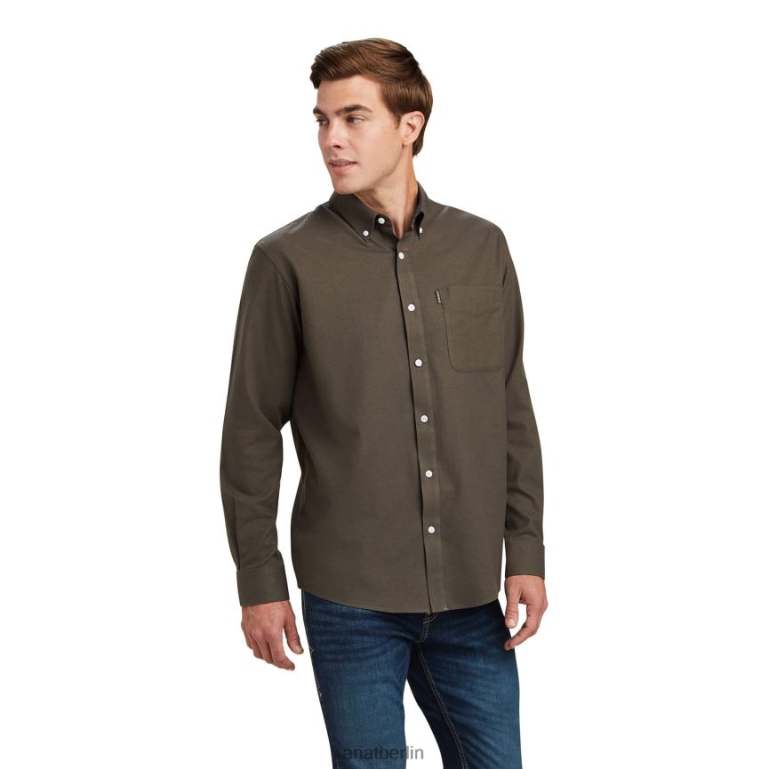 Ariat Clement-Shirt Männer P4JJPR1354 Erdheide Spitzen