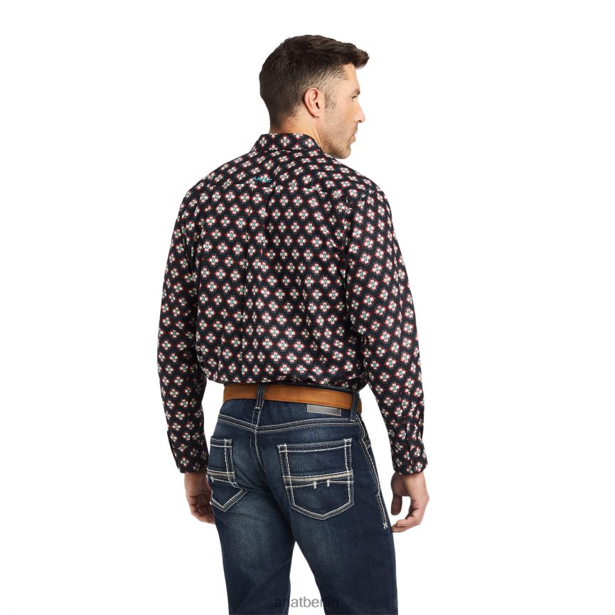 Ariat Kasey-Hemd mit klassischer Passform Männer P4JJPR1036 Schwarz Spitzen