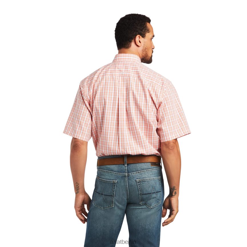 Ariat Knitterfreies Yan-Hemd mit klassischer Passform Männer P4JJPR971 Weiß Spitzen