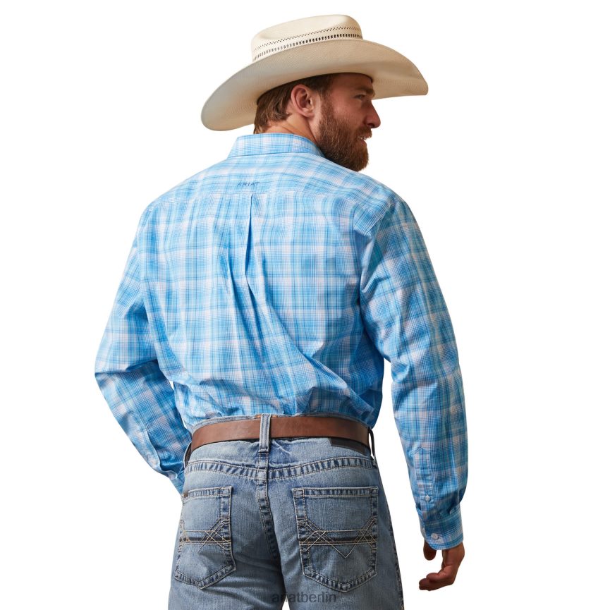 Ariat Lyle-Hemd mit klassischer Passform Männer P4JJPR1085 Weiß Spitzen