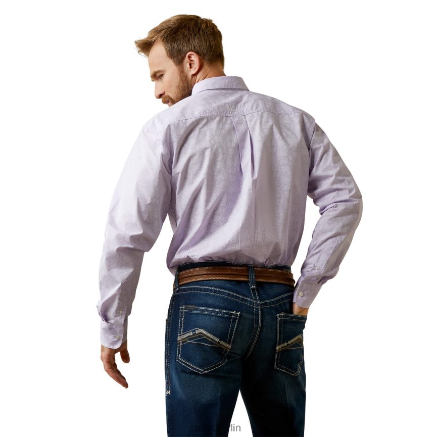 Ariat Murray-Hemd Männer P4JJPR1367 lila Spitzen