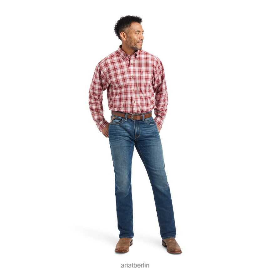 Ariat Pro Series Keegan Stretch-Hemd mit klassischer Passform Männer P4JJPR1072 Samba Spitzen