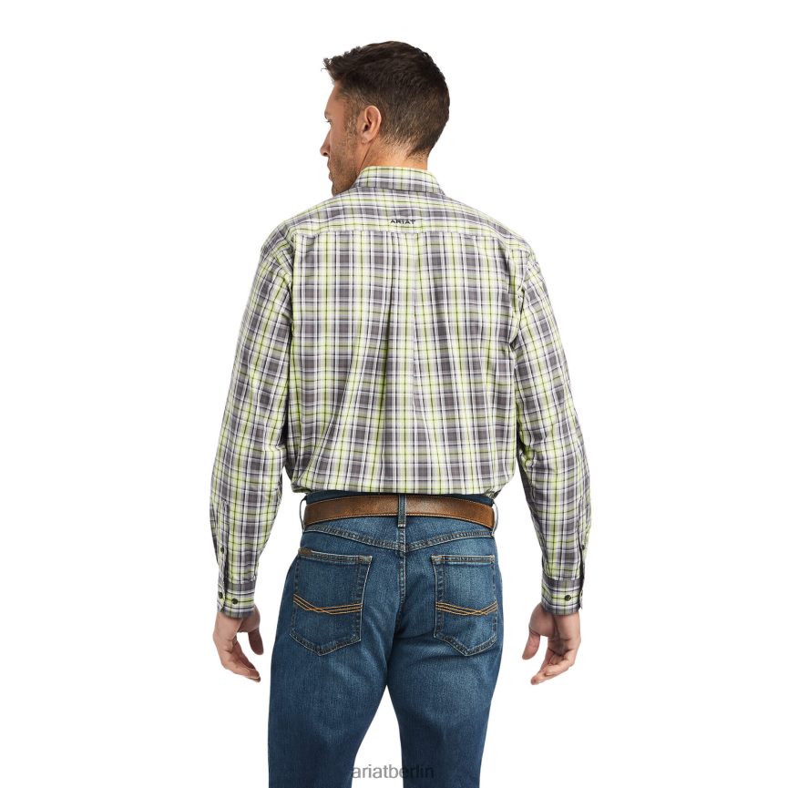 Ariat Pro Series Team Mabry Hemd mit klassischer Passform Männer P4JJPR1138 Ara grün Spitzen