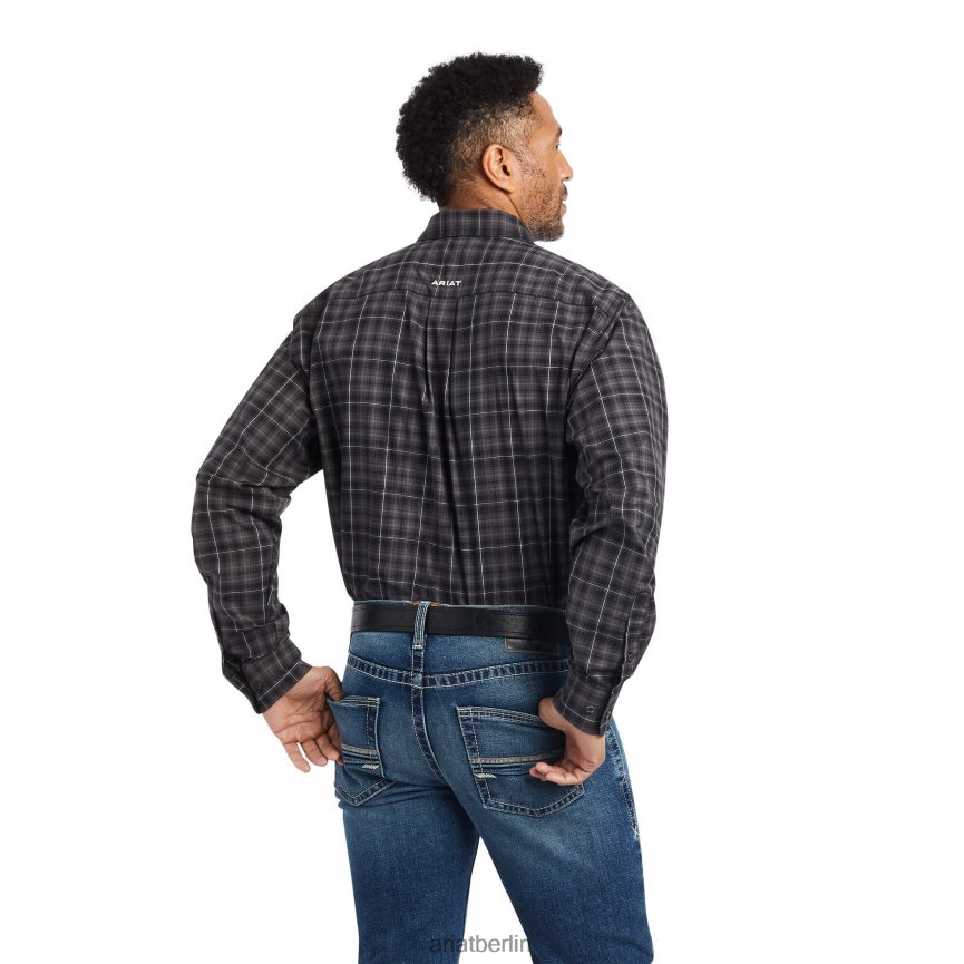 Ariat Pro Series Wilder Stretch-Hemd Männer P4JJPR1023 Schwarz Spitzen