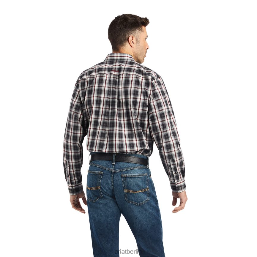 Ariat Pro Series Wilton-Hemd mit klassischer Passform Männer P4JJPR1114 Schwarz Spitzen