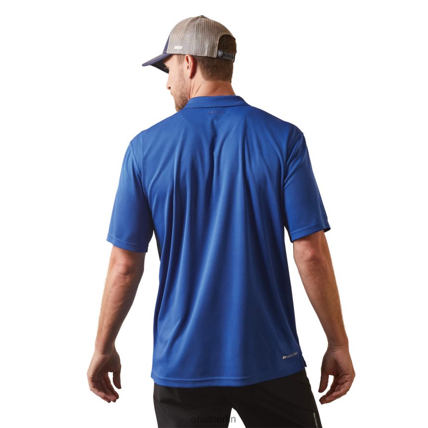 Ariat Tek-Polo Männer P4JJPR568 Monacoblau Spitzen