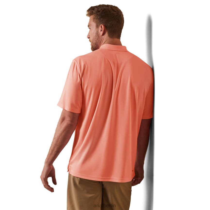 Ariat Tek-Polo Männer P4JJPR570 Pfirsichecho Spitzen