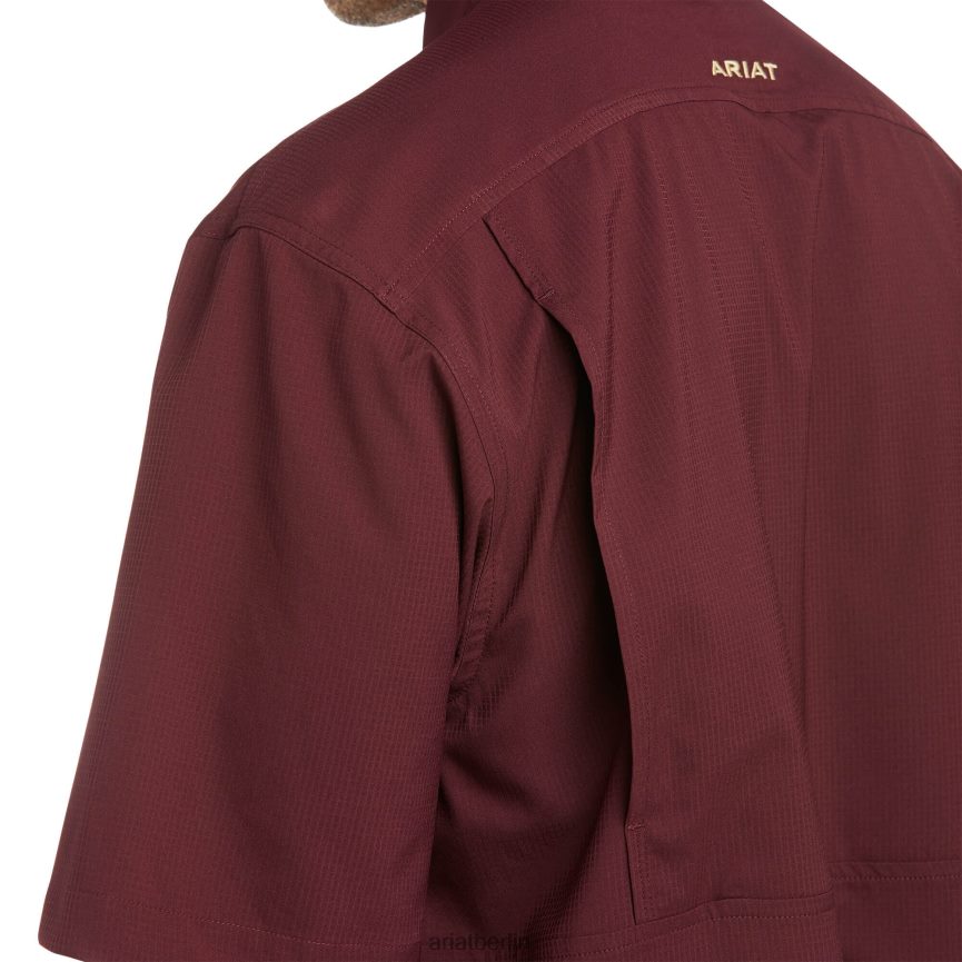 Ariat Venttek-Hemd mit klassischer Passform Männer P4JJPR973 Malbec Spitzen