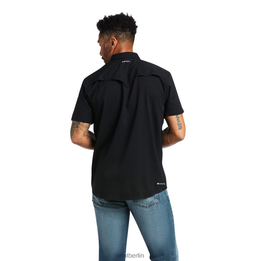 Ariat Venttek Western-Hemd Männer P4JJPR990 Schwarz Spitzen