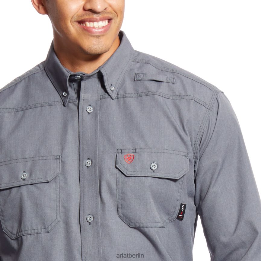 Ariat fr federleichtes Arbeitshemd Männer P4JJPR1219 Rotguss Spitzen