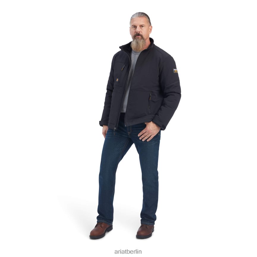 Ariat Rebar Dri-Tek Durastretch isolierte Jacke Männer P4JJPR1540 Schwarz Spitzen