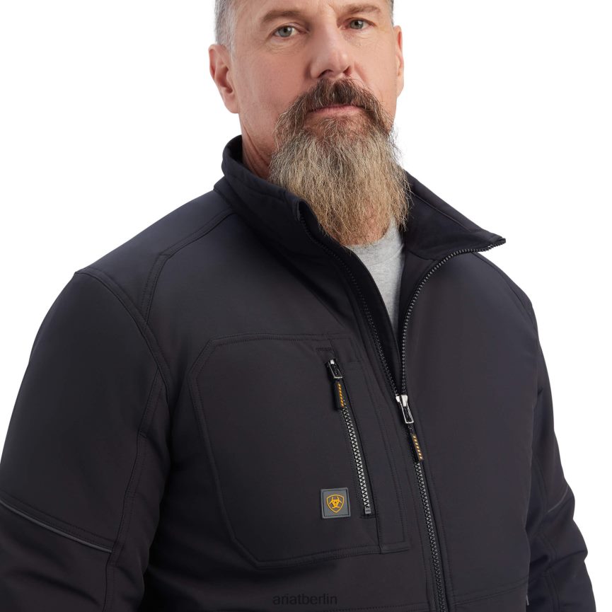 Ariat Rebar Dri-Tek Durastretch isolierte Jacke Männer P4JJPR1540 Schwarz Spitzen
