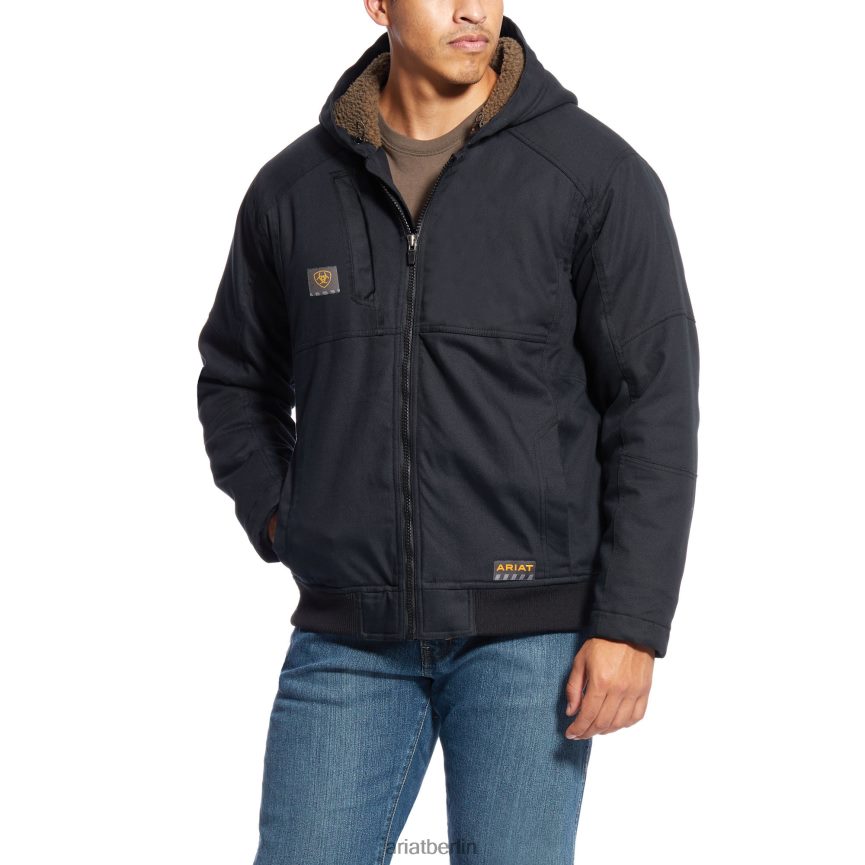 Ariat Rebar-Duracanvas-Jacke Männer P4JJPR1572 Schwarz Spitzen