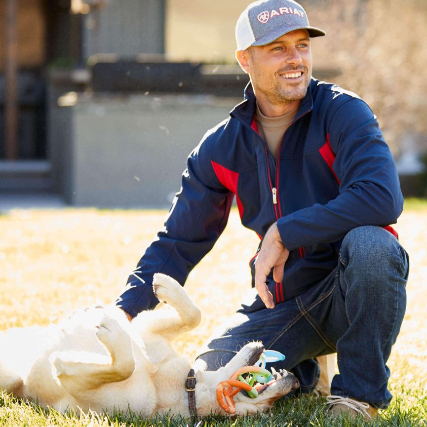 Ariat neue Softshelljacke Männer P4JJPR1566 Team Spitzen