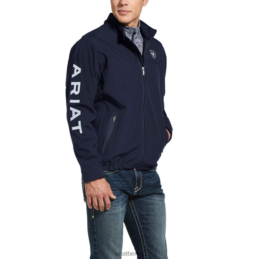 Ariat neue Team-Softshelljacke Männer P4JJPR1554 Marine Spitzen
